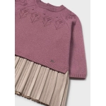 Vestido Combinado Tricot De Mayoral