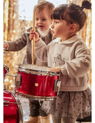 Vestido Combinado Tul De Mayoral