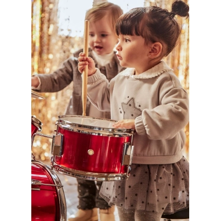 Vestido Combinado Tul De Mayoral