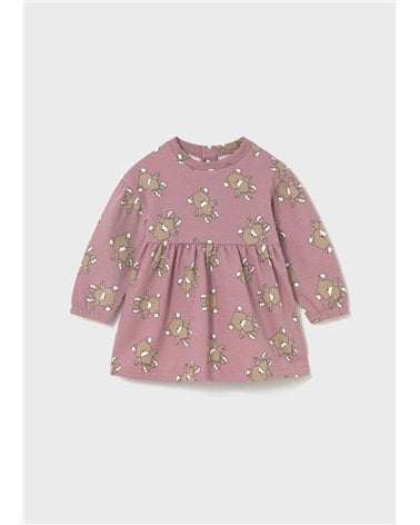 Vestido Felpa Estampado De Mayoral