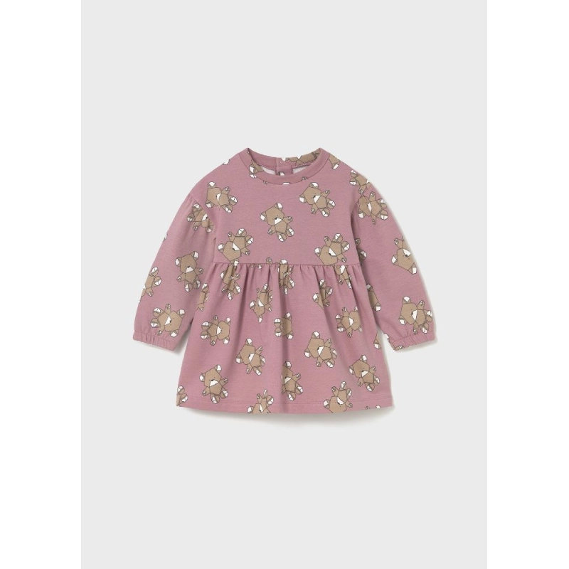 Vestido Felpa Estampado De Mayoral