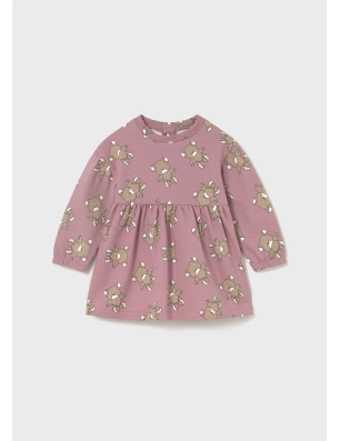 Vestido Felpa Estampado De Mayoral