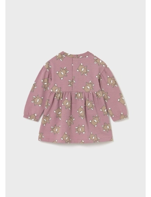 Vestido Felpa Estampado De Mayoral