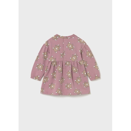 Vestido Felpa Estampado De Mayoral