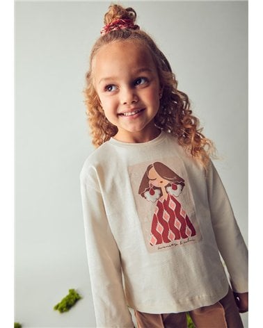 Camiseta M/L Scrunchy De Mayoral