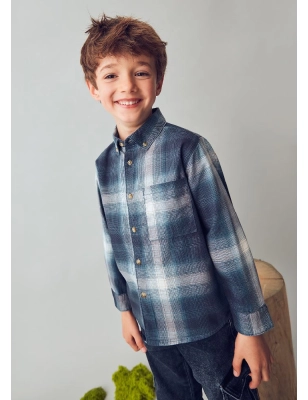 Camisa M/L Cuadros De Mayoral