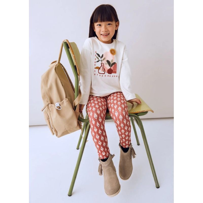 Conj. Leggings Estampado De Mayoral