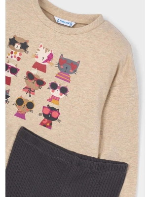 Conj. Pullover Leggings Canal De Mayoral