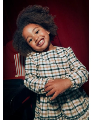 Vestido Cuadros De Mayoral