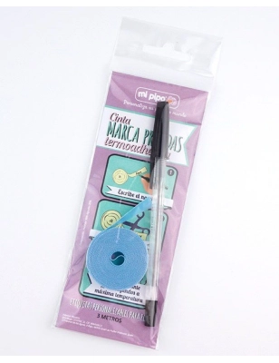 Cinta Marca prendas con Boli de Pipo