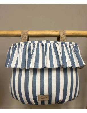 Bolsa Sweet Giorgia de Giraffa Bianca e Blu Azul