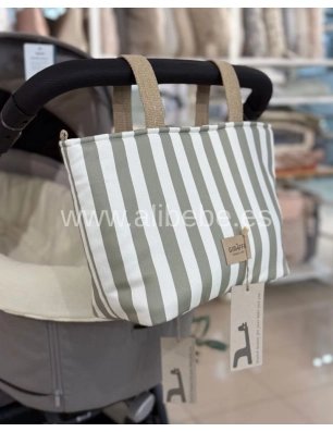 Bolso Minibag Two Giorgia de Giraffa Bianca e Blu Verde