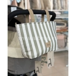 Bolso Minibag Two Giorgia de Giraffa Bianca e Blu Verde