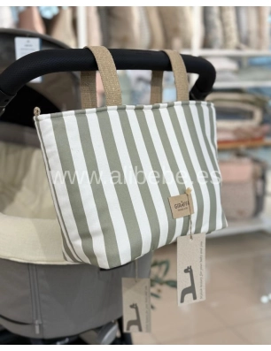 Bolso Minibag Two Giorgia de Giraffa Bianca e Blu Verde