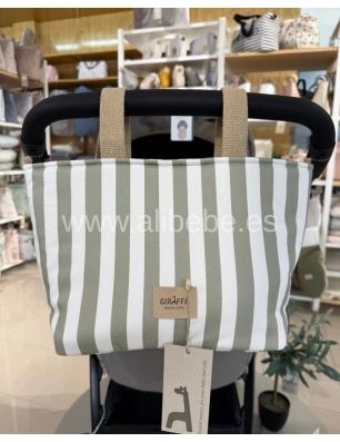 Bolso Minibag Two Giorgia de Giraffa Bianca e Blu Verde