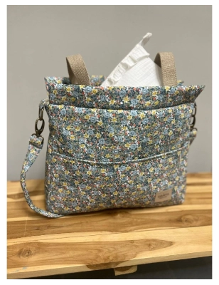 Bolsa Walk Blauet de Giraffa Bianca e Blu