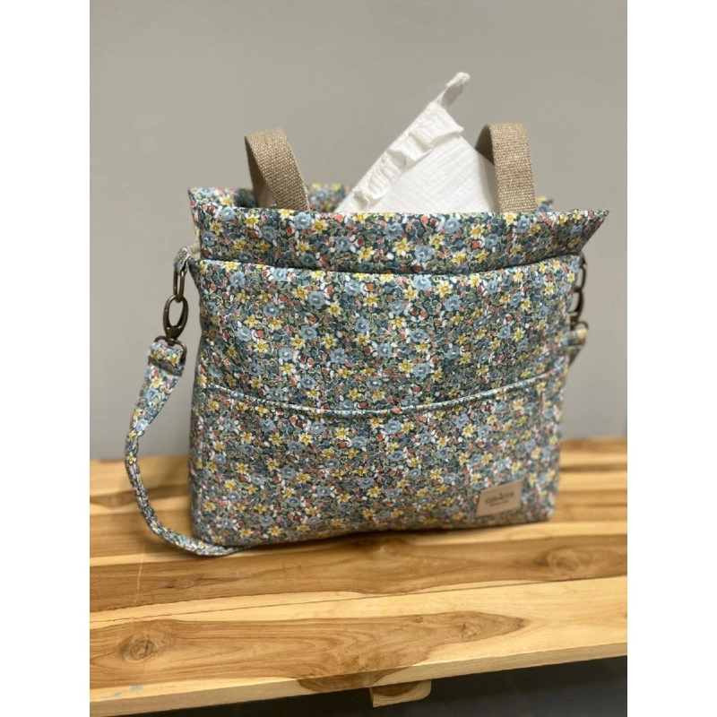 Bolsa Walk Blauet de Giraffa Bianca e Blu