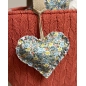 Colgante Corazón Blauet de Giraffa Bianca e Blu