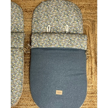 Saco Buga Blauet Borrego de Giraffa Bianca e Blu