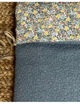 Saco Buga Blauet Borrego de Giraffa Bianca e Blu