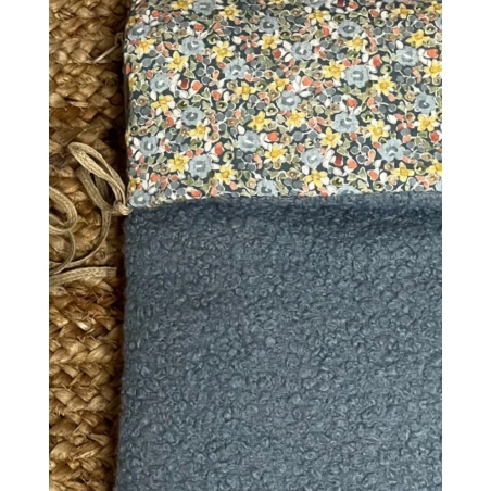 Saco Buga Blauet Borrego de Giraffa Bianca e Blu