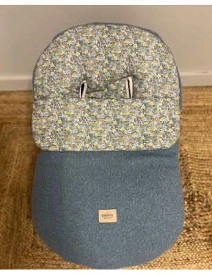 Saco Grupo 0 Blauet Borrego de Giraffa Bianca e Blu