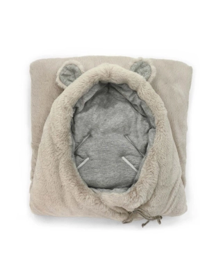 Saco de Capazo Soft Teddy Polar de BabyShower