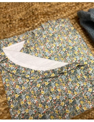 Toquilla Blauet de Giraffa Bianca e Blu