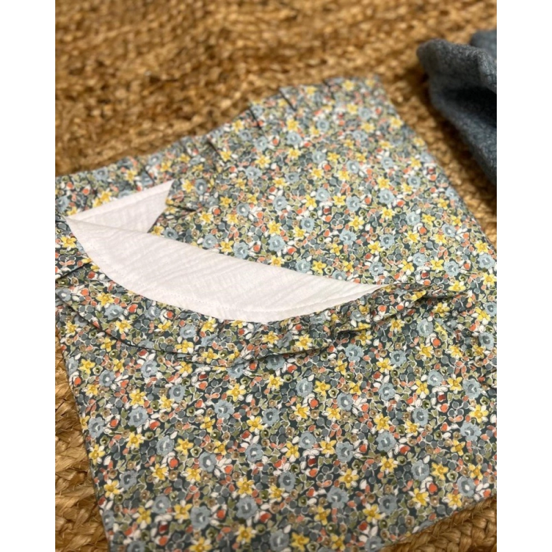 Toquilla Blauet de Giraffa Bianca e Blu