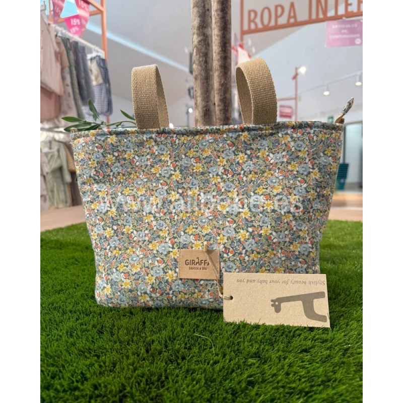 Bolsa Minibag Two Blauet de Giraffa Bianca e Blu