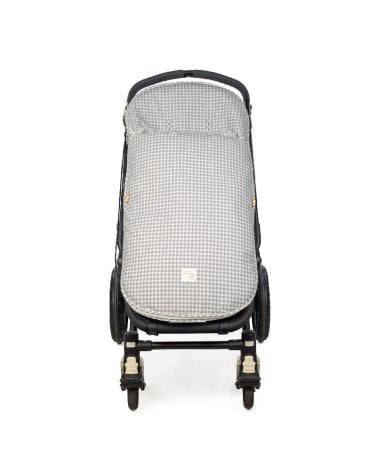 Saco para Silla I Love Vichy de Walking Mum Gris