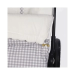 Saco Silla Paseo I Love Vichy de Walking Mum Gris