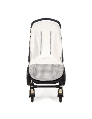 Saco Silla Paseo I Love Vichy de Walking Mum Gris