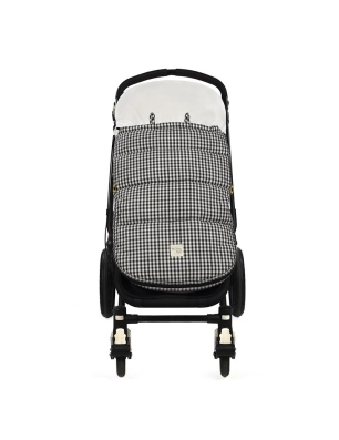 Saco Silla Paseo I Love Vichy de Walking Mum Negro