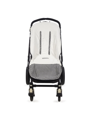 Saco Silla Paseo I Love Vichy de Walking Mum Negro