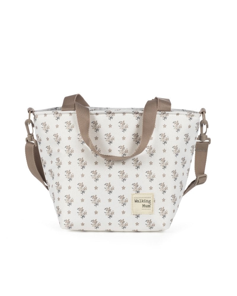 Bolsa Térmica Comidas Botton de Walking Mum Flores