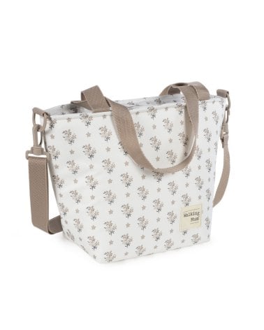 Bolsa Térmica Comidas Botton de Walking Mum Flores