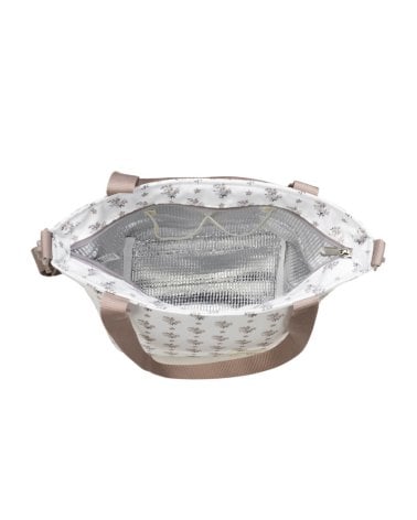 Bolsa Térmica Comidas Botton de Walking Mum Flores