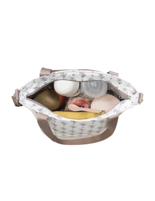 Bolsa Térmica Comidas Botton de Walking Mum Flores