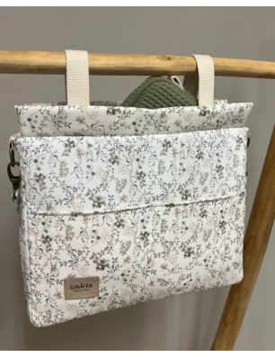Bolso Walk Arthemisa de Giraffa Bianca e Blu