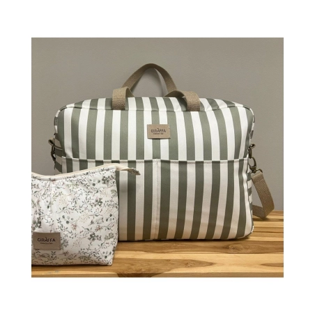 Bolsa Canastilla Giorgia de Giraffa Bianca e Blu