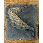 Toquilla Blauet Curly de Giraffa Bianca e Blu