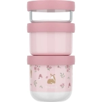 Pack 3 Cajas Snack Apilables Fairy Garden de Little Dutch