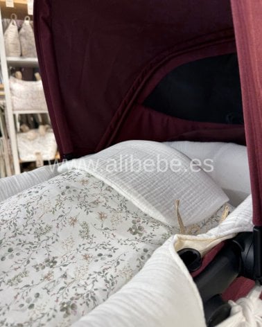 Saco Cuco Arthemisa Bámbula de Giraffa Bianca e Blu