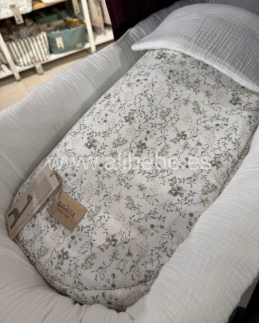 Saco Cuco Arthemisa Bámbula de Giraffa Bianca e Blu