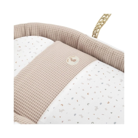 Capazo Palma Acolchado Rabbit de Cambrass