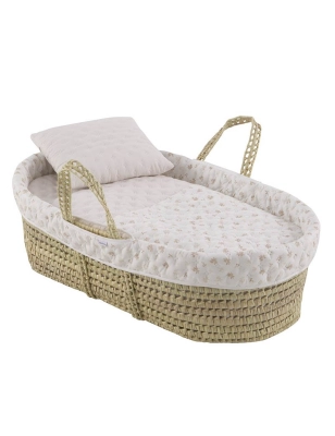 Capazo Palma Acolchado Branch de Cambrass Beige