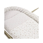 Capazo Palma Acolchado Branch de Cambrass Beige