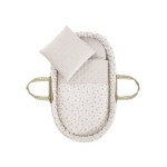 Capazo Palma Acolchado Branch de Cambrass Beige