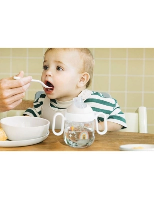 Vaso Antiderrame Asas Arcoiris de Little Dutch